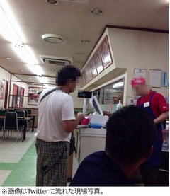 「強盗なう！」Twitterで実況、至近距離から撮影の写真に驚きの声。