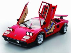 週刊で作る1/8のカウンタック、&ldquo;ウルフカウンタック&rdquo;を忠実に再現。