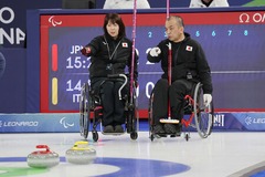 「完全アウェー」で冷静に＝「一般人」中島が貢献―カーリング混合複〔パラリンピック〕
