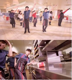 マックが&ldquo;お仕事ダンス&rdquo;公開、パパイヤ鈴木振付でクルーの動き表現。