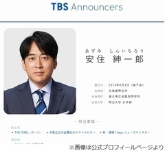 安住紳一郎アナ、ジャニー喜多川氏性加害問題&ldquo;マスメディアの沈黙&rdquo;に見解
