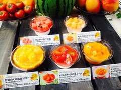 ローソンがヘルシー旬デザート、夏バテしやすい時期に食べやすい5品。
