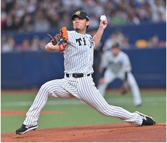 先発の伊藤将　野球