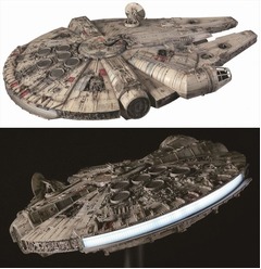 究極のミレニアム・ファルコン、週刊で作る撮影用模型の1/1レプリカ。