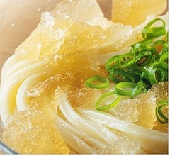 丸亀製麺史上最冷「氷うどん」、氷だしザクザク