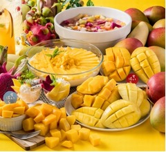 スイーツパラダイスで「マンゴー食べ放題」