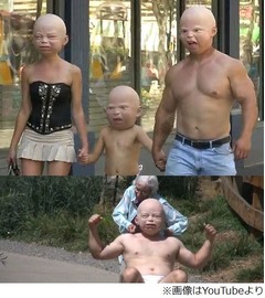 &ldquo;キモかわ&rdquo;赤ちゃん街を行く、リアルすぎるマスク装着した動画が話題に。