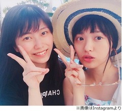 NGT北原里英＆AKB横山由依が&ldquo;完全すっぴん&rdquo;