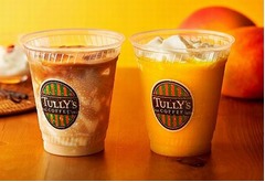 タリーズが&ldquo;杏仁豆腐&times;カフェラテ&rdquo;と&ldquo;杏仁豆腐&times;マンゴー&rdquo;ドリンク。