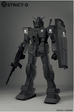 150cm＆60万円の漆黒ガンダム、「STRICT-G」が伊勢丹に期間限定出展。