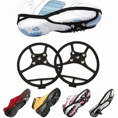 凍結路面に&ldquo;携帯用かんじき&rdquo;、革靴やハイヒールなどあらゆる靴に装着OK。