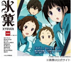 「春季アニメ」の人気ベスト10、1位は京アニが制作の「氷菓」に。
