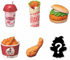 ケンタ人気商品がマグネットに、グッズ付きのお子さま向けセット発売。