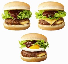 チーズインの肉厚ハンバーガー、ロッテリアがボリューム満点メニュー。