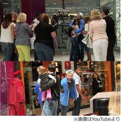 芸能人の&ldquo;ふり&rdquo;したら騒動に、熱狂した多くの人が写真やサイン求める。