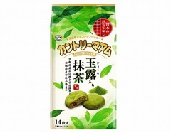 カントリーマアム玉露入り抹茶、&ldquo;日本のおもてなし&rdquo;テーマの新商品。