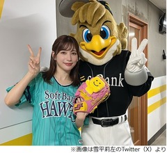 &ldquo;へなちょこボール&rdquo;雪平莉左、2度目の始球式で投球距離伸びた