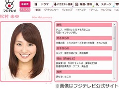 陣内智則が交際報道を認める、フジテレビ松村未央アナと「交際1年」。