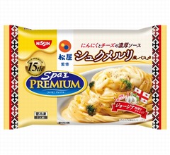 「冷凍 日清スパ王プレミアム」に超にんにくメニュー、松屋監修「シュクメルリ風パスタ」