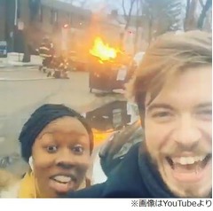 火事笑う男女に&ldquo;お仕置き&rdquo;、「ほらほら火事だよっ！ハッハー！」。