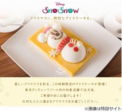 家で楽しむ東京ディズニーリゾートのXmasケーキ