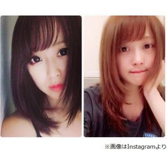 鈴木奈々の&ldquo;黒髪&rdquo;&ldquo;茶髪&rdquo;、どっちが好き？