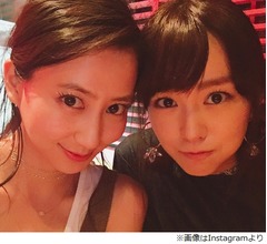 河北麻友子＆桐谷美玲&ldquo;美女美女&rdquo;2ショット