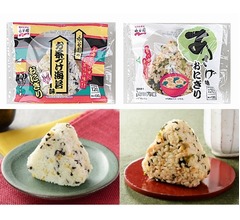 永谷園「お茶づけ」「あさげ」がおにぎりに
