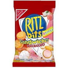 桃モッツァレラが「リッツ」に、話題の味がファミマに数量限定で登場。