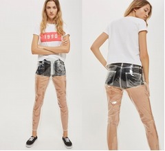 完全に&ldquo;スケスケ&rdquo;なジーンズ