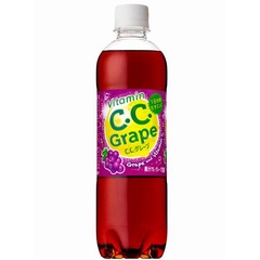 C.C.レモンブランドにグレープ、ビタミンCたっぷり「C.C.グレープ」。