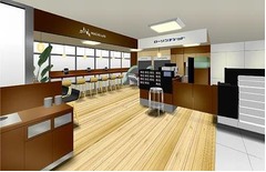 HMV初のカフェスペース併設店、ローソンの「マチカフェ」を導入。