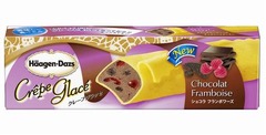 &ldquo;クレープ&times;ハーゲン&rdquo;に新顔、「ショコラ フランボワーズ」が登場。