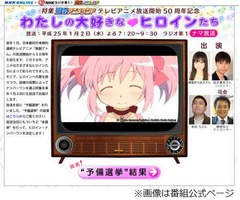 &ldquo;アニメヒロインNo.1&rdquo;は誰に、NHKラジオが年明けに特番を放送。