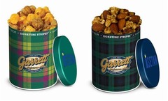 ギャレット&times;伊勢丹のコラボ缶、象徴的な2種のタータンデザイン。