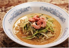 贅沢スープ「黄金雲丹冷し麺」、揚州商人が店舗ごとの数量限定で販売。