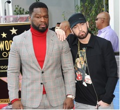 初孫誕生でエミネム&ldquo;おじいちゃん&rdquo;に、長年の友人の50セントが祝福