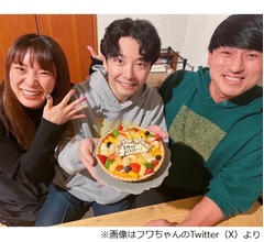 フワちゃん「かわいい写真だょ」オードリー春日＆星野源と3ショット