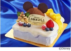 &ldquo;雪とミッキー&rdquo;のXmasケーキ、アンバサダーホテルが予約受付開始へ。