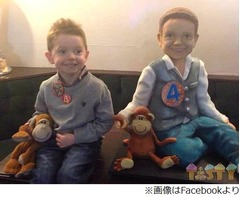 息子そっくりな等身大ケーキ、出来映えに満足も切り分けるときに&hellip;。