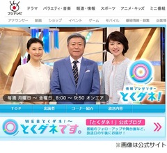 陣内孝則の息子、フジ「とくダネ！」担当だった