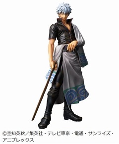 最高峰の技術で銀さん立体化、肉体美や衣装のシワから雰囲気まで再現。