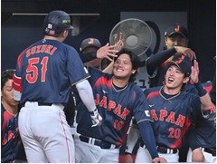 侍、阪神に勝利＝鈴木先制ソロ、大谷は無安打―ＷＢＣ強化試合