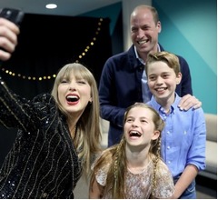 ウィリアム皇太子「テイラー・スウィフト、素晴らしい夜をありがとう！」王女＆王子とライブ鑑賞