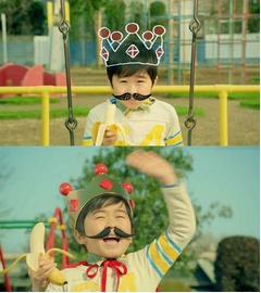 寂しげ福くんがバナナで変身、元気いっぱいの&ldquo;バナナの王様&rdquo;に。