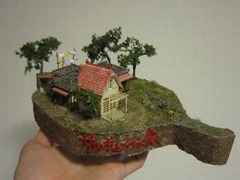 「サツキとメイの家」紙で再現、制作期間2年半におよぶ&ldquo;紙技&rdquo;動画。