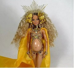 &ldquo;ド派手&rdquo;妊娠中ビヨンセをバービー人形に