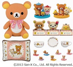 リラックマ10周年記念一番くじ、たれぱんだもお祝いに駆けつける。