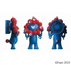 ミャクミャクの&ldquo;ハンディファン&rdquo;登場、大阪・関西万博の公式ライセンス商品