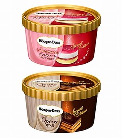 ハーゲンに高級赤ワインアイス、冬の特別版「アントワネット」発売。